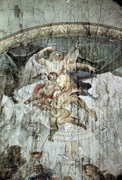 Ausschnitt: schwebende Engel am oberen Bildrand, Aufn. Weizsäcker, Ralph, 1944