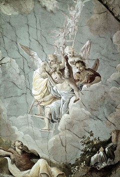 Ausschnitt: die Engel auf der Leiter, Aufn. Weizsäcker, Ralph, 1944