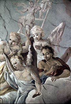 Ausschnitt: die Engel auf der Leiter, Aufn. Weizsäcker, Ralph, 1944