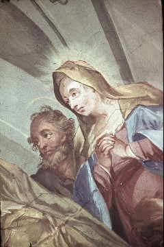 Detail: Maria und Josef, Aufn. Weizsäcker, Ralph, 1943/1945