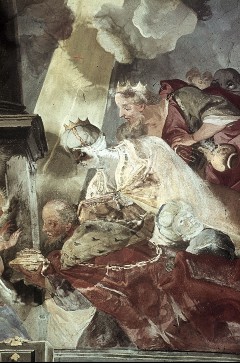 Detail: die Heiligen Drei Könige, Aufn. Weizsäcker, Ralph, 1943/1945