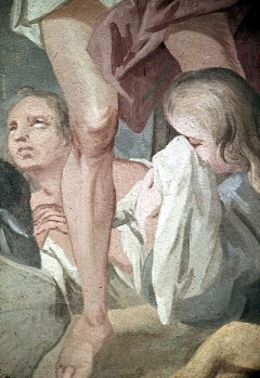 Detail: die Heilige Maria Magdalena, Aufn. Weizsäcker, Ralph, 1943/1945