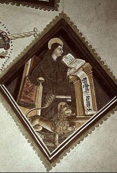 Detail: Evangelist Markus, Aufn. Leon, Rudolf, 1943/1945