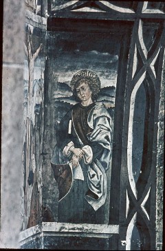 Detail: Apostel Johannes unter dem Kreuz, Aufn. Leon, Rudolf, 1943/1945