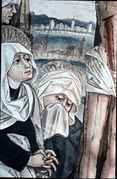 Detail: weinende Frauen unter dem Kreuz, Aufn. Leon, Rudolf, 1943/1945