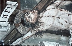 Detail: Christus am Kreuz, Aufn. Leon, Rudolf, 1943/1945