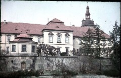 Neues Kloster, Ostflügel von Osten, Aufn. Weizsäcker, Ralph, 1943/1945