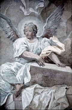 Detail: Engel am offenen Grab, Aufn. Weizsäcker, Ralph, 1943/1945