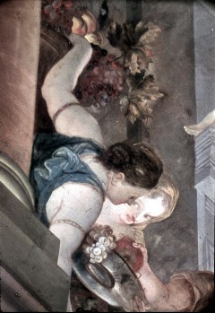 Detail: Frauen mit Blumen und Früchten, Aufn. Halewicz, Julius, 1943