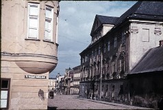 Fassadenansicht von der Strasse, Aufn. Weizsäcker, Ralph, 1943/1945