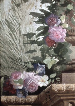 Detail: Rosen und diverse Blumen, Aufn. Rex-Film, 1944/1945