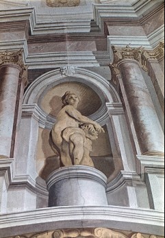 Detail: Nische mit Figur der Venus (Kuppelfuß), Aufn. Rex-Film, 1943/1945