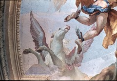 Detail: Pegasus unterhalb von Merkur (Mittelbild), Aufn. Rex-Film, 1943/1945