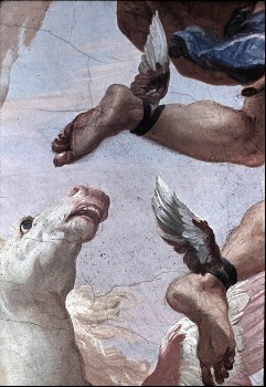 Detail: Pegasus unterhalb von Merkur (Mittelbild), Aufn. Rex-Film, 1943/1945