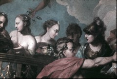 Detail: Amphitrite, Diana, Ganymed, Ceres und Minerva, Aufn. Roden, Bruno von, 1943/1945