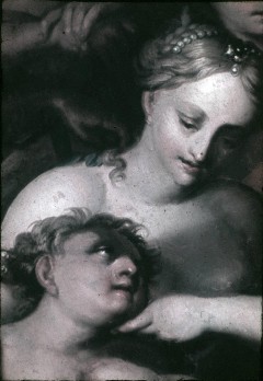 Detail: Amor und Venus, Aufn. Roden, Bruno von, 1943/1945