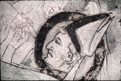 Detail: Heiliger Ambrosius, Aufn. Müller und Sohn, 1943/1945