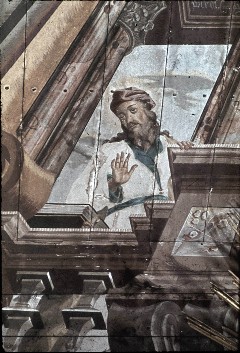 Detail: Prophet Daniel?, Aufn. Schulze-Marburg, Rudolf, 1943/1944