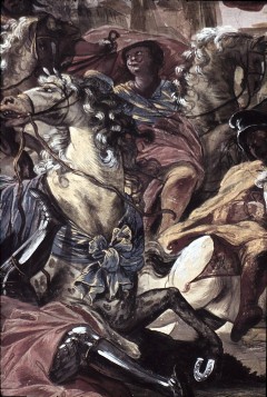 Detail: Pferde und weitere Soldaten, Aufn. Wolff, Paul, 1944