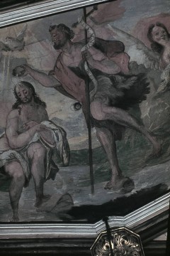 Detail: Johannes der Täufer und Christus, Aufn. Wolff, Paul, 1944