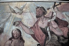 Detail:  Johannes der Täufer, Christus und Taube des
Heiligen Geistes, Aufn. Wolff, Paul, 1944