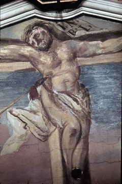 Detail:  Christus am Kreuz, Aufn. Wolff, Paul, 1944