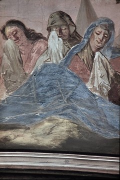 Detail: Johannes und die Marien weinend, Aufn. Wolff, Paul, 1944