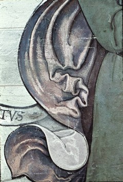 Detail: Gewand des Johannes, Aufn. Cürlis, Peter, 1943/1945