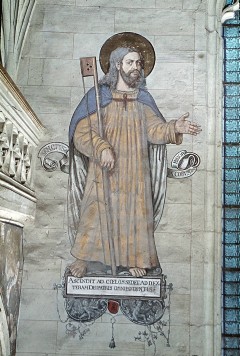 Detail: Apostel Jakobus der Jüngere, Aufn. Cürlis, Peter, 1943/1945