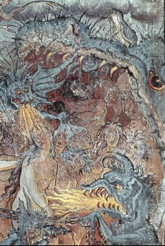 Detail: schlechte Seelen in der Hölle, Aufn. Cürlis, Peter, 1943/1945