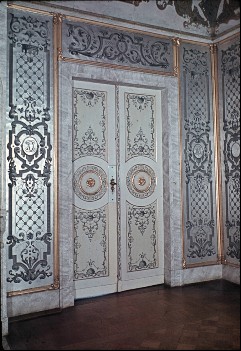 Detail: Wandabschnitt mit Tür, Aufn. Nehrdich, Rolf-Werner, 1943/1945