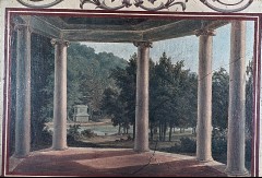 Blick aus dem Teesalon im Park von Schloß Tiefurt, Aufn. Nehrdich, Rolf-Werner, 1943/1945