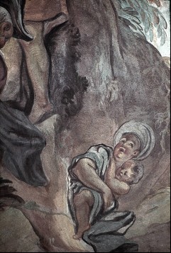 Detail: Mutter mit Kind, Aufn. Müller und Sohn, 1943/1945