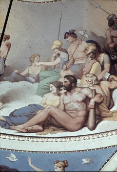 Detail: Herkules, Vulkan, Mars, Merkur, Minerva, Ceres, Aufn. Schmidt-Glassner?, Helga, 1943