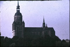 Seitenansicht der Kirche von Süden, Aufn. Schulze-Marburg, Rudolf, 1943/1944
