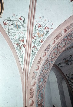 Langhaus, Mittelschiff, 4. Joch von Osten, Gewölbe, Detail, 1943/1945