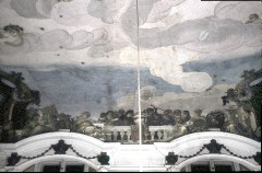 Detail: Allegorie der Astronomie als Symbol für die unter
gutem Regiment gedeihenden Wissenschaften (Nordseite), Aufn. Schulze-Marburg, Rudolf, 1943/1944