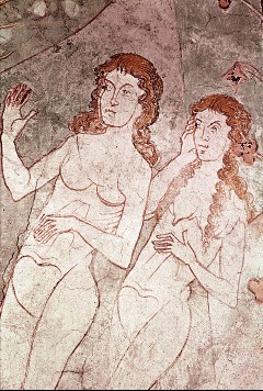Detail: Adam und Eva, Aufn. Leon, Rudolf, 1943/1945