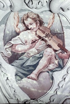 Engel mit Geige, 1943/1945