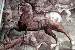 Detail: Pferd ohne Reiter, 1943/1945