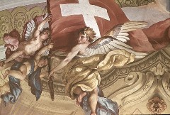 Engel mit Fahne, Aufn. Halewicz, Julius, 1943/1945