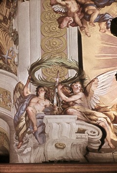 Engel mit Schwert und Palmenkranz, Aufn. Halewicz, Julius, 1943/1945