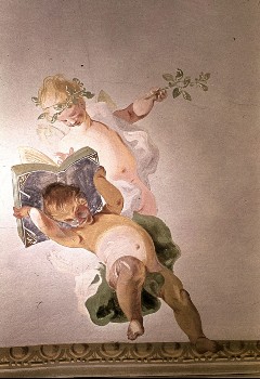Putten mit Buch und Lorbeerkranz, Aufn. Halewicz, Julius, 1943/1945