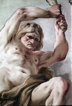Detail: Herkules, Aufn. Halewicz, Julius, 1943/1945
