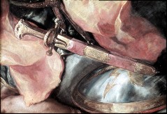 Detail: Mars, Schild und Schwert, Aufn. Halewicz, Julius, 1943/1945