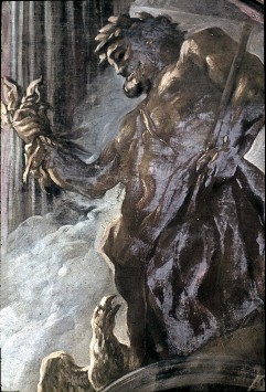 Detail: Statue des Zeus, Aufn. Halewicz, Julius, 1943/1945