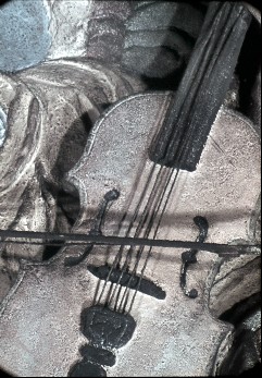 Detail: Geige, Aufn. Rex-Film, 1943/1945