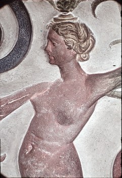 Detail: Frauenfigur, Aufn. Halewicz, Julius, 1943/1945
