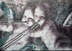 Trompetende Putten, Detail, 1943/1945