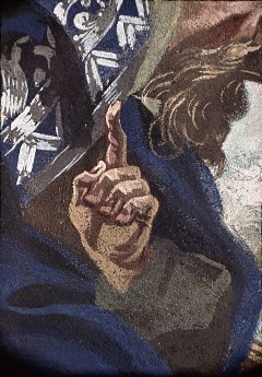 Detail: Hand Moses, Aufn. Rex-Film, 1943/1945
